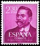 Spain 1961 Characters 2,50 Ptas Mallow Edifil 1352. 1352. Uploaded by susofe